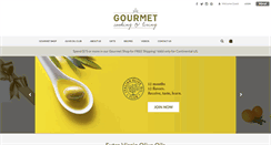 Desktop Screenshot of gourmetcookingandliving.com